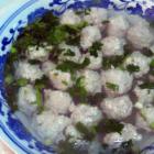 汆鲅鱼丸子